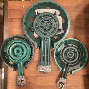 LP用鋳物コンロ2種 業務用 業務用ガスコンロ 厨房機器
