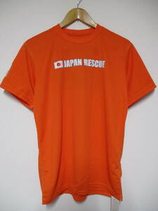 未使用 ボディメーカー JAPAN RESCUE 救助隊 ドライTシャツ XLサイズ
