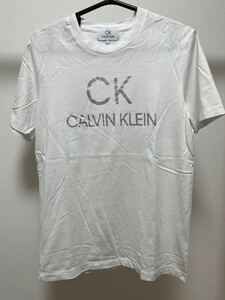 [美品]CK CALVIN KLEIN Tシャツ ホワイト Lサイズ 正規品