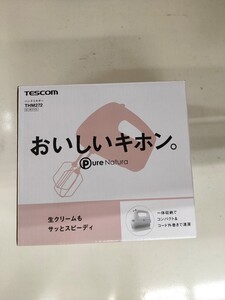 TESCOM テスコム ハンドミキサーTHM272 ホワイトおいしいキホン。