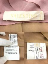 VALENTINO ヴァレンティノ シルク プリーツスカート FC1890 レディース Mサイズ ピンク イタリア製 シフォン シルク100％_画像8