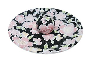  Sakura .. circle . plate fragrance establish fragrance length ceramics made in Japan ACS WEB SHOP original 9-12