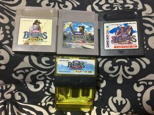 ゲームボーイ スーパーブラックバスポケット 4本セット
