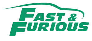 人気!ワイルド・スピード ステッカー!Fast＆Furious車用シール-2-緑/green/グリーン