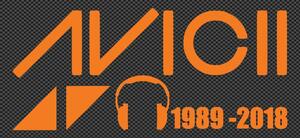 【全16色】DJ アヴィーチー/DJ Avicii/RIP Avicii car sticker-1/カー ステッカー/車用/シール/Vinyl/Decal/バイナル/デカール/オレンジ
