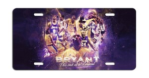 Kobe Bryant/コービー・ブライアント/バスケットボール選手/NBA/レイカーズ/Lakers/ティンサイン/ナンバープレート/ライセンスプレート-4