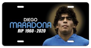 【ディエゴ・マラドーナ/Diego Maradona】プロサッカー/アルゼンチン/ワールドカップ/ティンサイン/ナンバープレート/ライセンスプレート-3