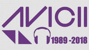 [Все 16 цветов] DJ avicii/Rip Avicii Car Sticker-1/Car Sticker/для автомобиля/уплотнения/винил/наклейка/бинарный/декальный/фиолетовый фиолетовый