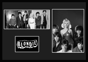 10種類!Blondie/ブロンディ /ROCK/ロックバンドグループ/証明書付きフレーム/BW/モノクロ/ディスプレイ (2-3W)