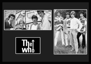 10種類!The Who/ザ・フー/ROCK/ロックバンドグループ/証明書付きフレーム/BW/モノクロ/ディスプレイ(9-3W)