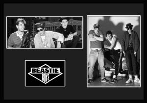 10種類!Beastie Boys/ビースティ・ボーイズ/ROCK/ロックバンドグループ/証明書付きフレーム/BW/モノクロ/ディスプレイ(1-3W)