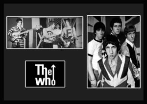 10種類!The Who/ザ・フー/ROCK/ロックバンドグループ/証明書付きフレーム/BW/モノクロ/ディスプレイ(7-3W)