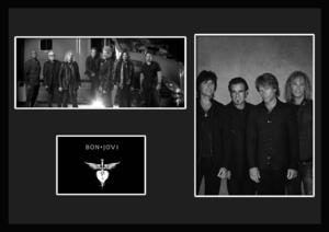 10 типов! Bon Jovi/Bon Jovi/Rock/Rock Band Group/Frame/BW/Monochrome/Display (5-3W)