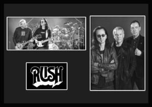 10種類!Rush/ラッシュ/ROCK/ロックバンドグループ/証明書付きフレーム/BW/モノクロ/ディスプレイ(8-3W)