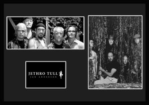 8種類!Jethro Tull/ジェスロ・タル/ROCK/ロックバンドグループ/証明書付きフレーム/BW/モノクロ/ディスプレイ(5-3W)