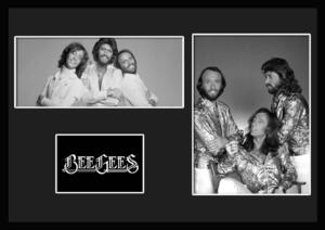 10種類!Bee Gees/ビージーズ/ROCK/ロックバンドグループ/証明書付きフレーム/BW/モノクロ/ディスプレイ(9-3W)