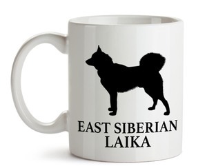 大人気《愛犬マグカップ/Dog Mugcup》【East Siberian Laika/イースト・シベリアン・ライカ】イヌ/ワンちゃん/ペット/Pet-163