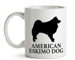 大人気《愛犬マグカップ/Dog Mugcup》【American Eskimo Dog/アメリカン・エスキモー・ドッグ】イヌ/ワンちゃん/ペット/Pet-15
