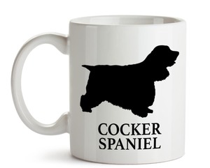 大人気《愛犬マグカップ/Dog Mugcup》【Cocker Spaniel Dog/イングリッシュ・コッカー・スパニエル】イヌ/ワンちゃん/ペット/Pet-134