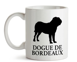 大人気《愛犬マグカップ/Dog Mugcup》【Dogue de Bordeaux Dog/ボルドー・マスティフ・ドッグ】イヌ/ワンちゃん/ペット/Pet-158