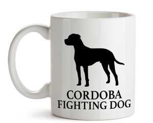 大人気《愛犬マグカップ/Dog Mugcup》【Cordoba Fighting Dog/コルドバ・ドッグ】イヌ/ワンちゃん/ペット/Pet-141