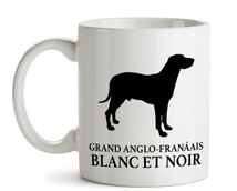 大人気《愛犬マグカップ/Dog Mugcup》【Grand Anglo-Francais Branc et Noir/グラン・アングロ・フランセ・ブラン・エ・ノワール】-210_画像1