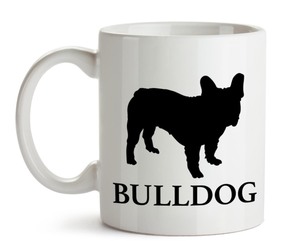 大人気《愛犬マグカップ/Dog Mugcup》【Bulldog/ブルドッグ】イヌ/ワンちゃん/ペット/Pet-105