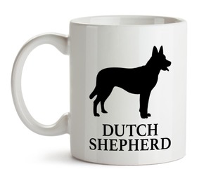 大人気《愛犬マグカップ/Dog Mugcup》【Dutch Shepherd Dog/ダッチ・シェパード・ドッグ】イヌ/ワンちゃん/ペット/Pet-162