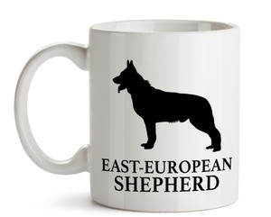 大人気《愛犬マグカップ/Dog Mugcup》【East European Shepherd/イースト・ヨーロピアン・シェパード】イヌ/ワンちゃん/ペット/Pet-164