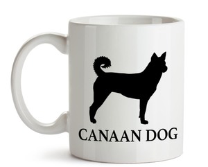 大人気《愛犬マグカップ/Dog Mugcup》【 Canaan Dog/カナーン・ドッグ】イヌ/ワンちゃん/ペット/Pet-109