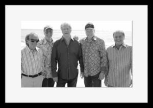 BW:人気サーフ・ロック・グループ!ザ・ビーチ・ボーイズ/The Beach Boys/モノクロ写真フレーム-4