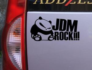 Fat Panda JDM ROCK ステッカー USDM ヘラフラ スタンス