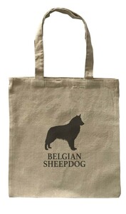 Dog Canvas tote bag/愛犬キャンバストートバッグ【Belgian Sheepdog/ベルジアン・シェパード・ドッグ】イヌ/ペット/ナチュラル-51