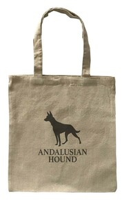 Dog Canvas tote bag/愛犬キャンバストートバッグ【Andalusian Hound/アンダルシアン・ハウンド】イヌ/ペット/シンプル/ナチュラル-20