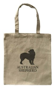 Dog Canvas tote bag/愛犬キャンバストートバッグ【Australian Shepherd/オーストラリアン・シェパード】イヌ/ペット/ナチュラル-29