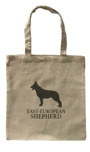 Dog Canvas tote bag/愛犬キャンバストートバッグ【East European Shepherd/イースト・ヨーロピアン・シェパード】イヌ/ナチュラル-164