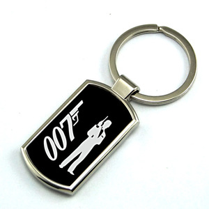 Metal Keychain/キーホルダー/メタル/キーチェーン/リング【007/James Bond/ジェームズ・ボンド/Sir Sean Connery/ショーン・コネリー】4