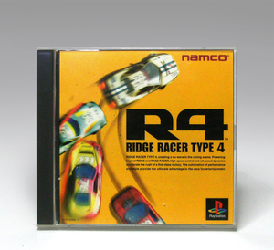 ● PS リッジレーサータイプ4 SLPS-01800 - 1 取説欠品 Ridge Racer Type 4 + Ridge Racer 1 60fps ver. NTSC-J 2枚組 namco 1998