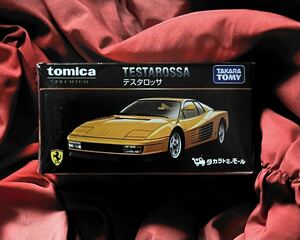 トミカ テスタロッサ タカラトミーモール オリジナル トミカプレミアム フェラーリ 黄色 イエローTOMICA Testarossa