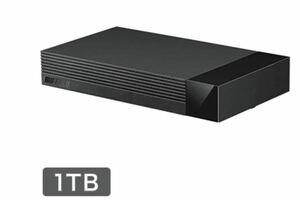 新品未開封 外付けHDD USB3.1 24時間連続録画対応 静音設計 1TB (ひかりTV/ひかりTV for docomo動作確認済) HDV-LLD1U3BA/D
