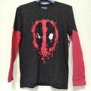 デッドプール 　長袖Tシャツ　Lサイズ　(Deadpool アメコミ マーベル 　marvel