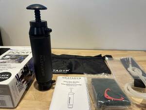 KATADYN pocket カタダインポケット　tacticalタクティカル　Black Editionブラックディション 携帯浄水器　浄水器