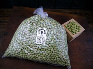 【おたまや】 秘伝豆 大粒（3kg）青大豆