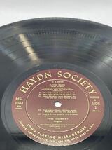 [X-848]US【HAYDON SOCIETY:HSL3061】 Paul Callaway, Bach* Clavier Ubung Part III - Chorale Preludes (Beginning) クラシック　LP_画像5