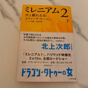 ミレニアム 2 [下] (火と戯れる女 下) スティーグ・ラーソン