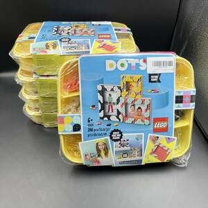 『新品』レゴ LEGO ５個 セット ドッツ カラフル フォト フレーム 398ピース キット 女の子 子供 写真たて 41914 ロット まとめ売り 処分