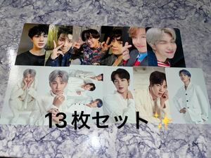 BTS 防弾少年団 ミニフォト トレカ フォトカード 13枚セット セット売り まとめ売り 公式グッズ