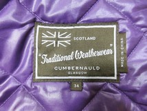 良品 トラディショナルウエザーウエア 【上品な英国スタイル】 マッキントッシュ traditional weatherwear SUTTON キルティングジャケット_画像7