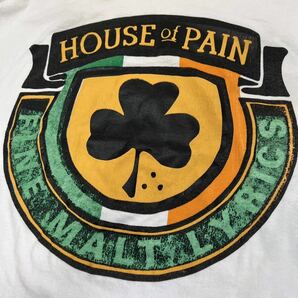 ビンテージ 90s【HOUSE OF PAIN】Tシャツ USA製 古着 ロックt ラップT PUBLIC ENEMY CYPRESS HILL BEASTIE BOYS 2PAC WUTANG ICE CUBEの画像4