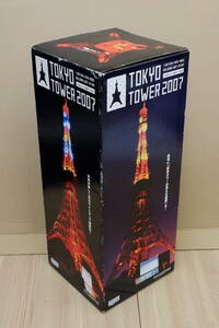 セガトイズ　東京タワー2007　1/500スケール　高さ６６０ｍｍ　ＬＥＤ電飾　ライトアップユニット内臓